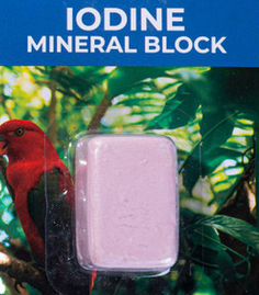 Iodine Mineral Block - Averybudgies.co.uk